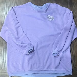 Aerie Lavender Crewneck Sweater